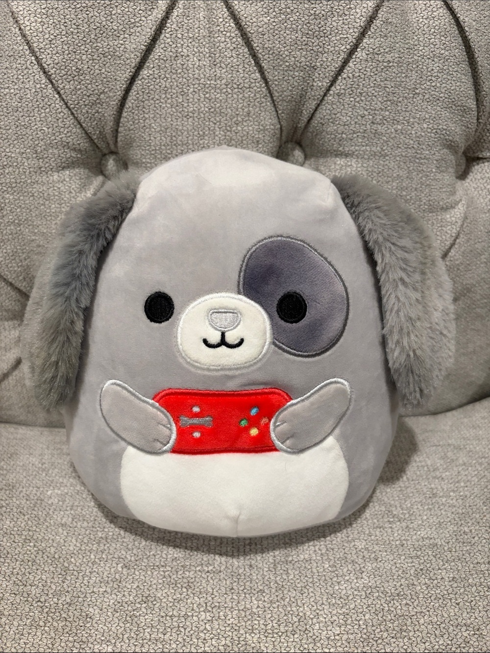 NWOT! 8” Katharina the Spotted Dog Squishmallow    squishmallows plush toy toys
